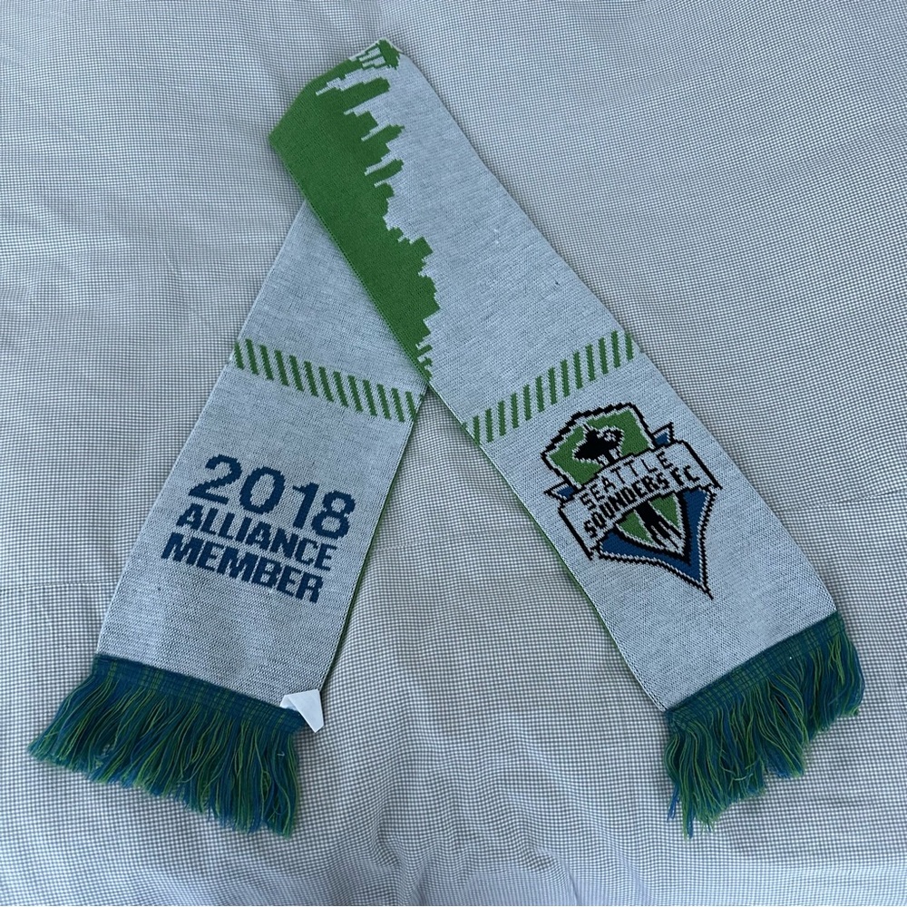 MLS Sale! Five Seattle Sounders FC Soccer Season Tix Holder Scarves! - Picture 7 of 16